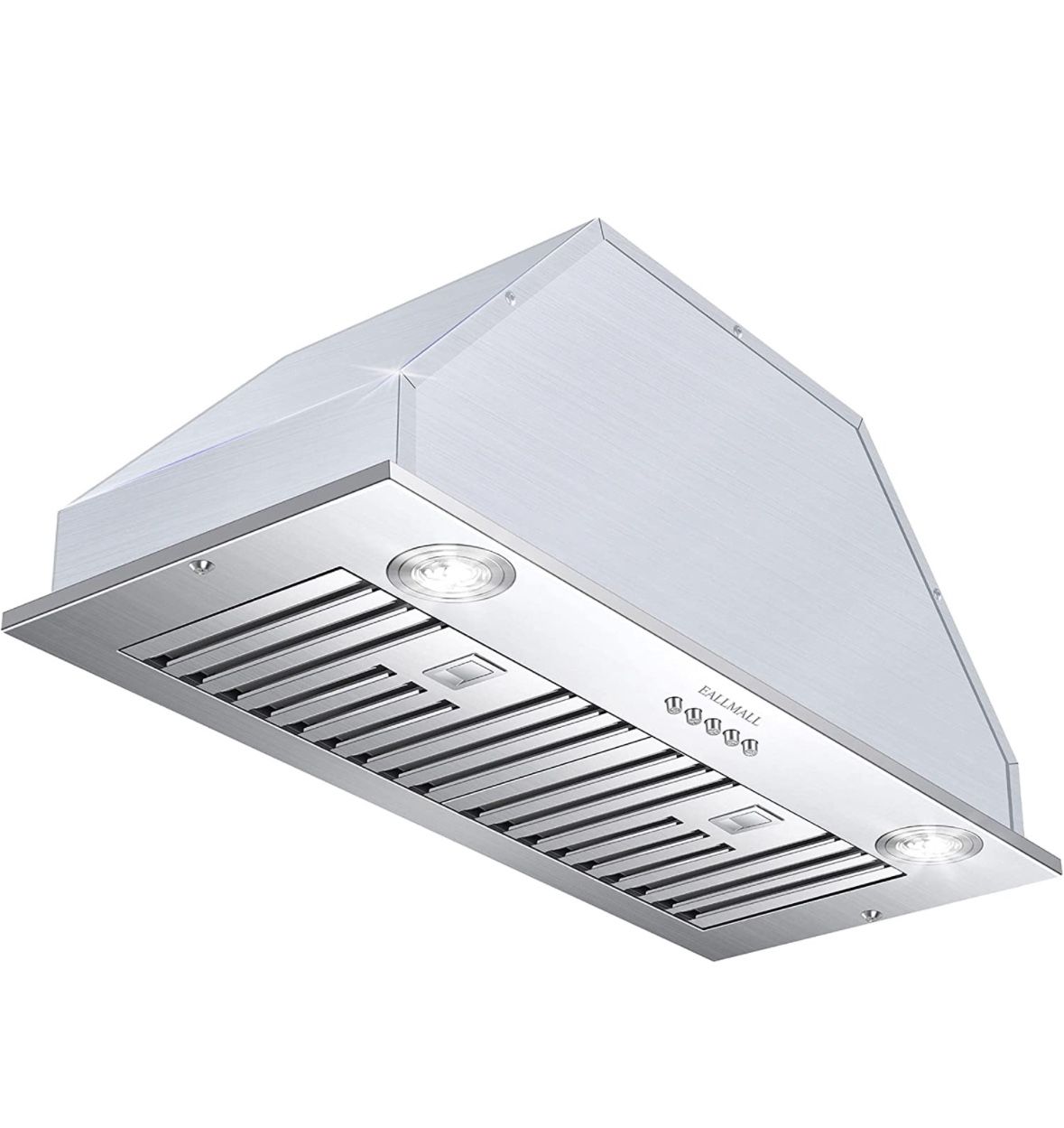 EALLMALL Kitchen Range Hood Insert 30 Inch, 700 CFM With 3 Speed And LED