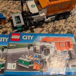 Lego City Garbage Truck 100% Complete 