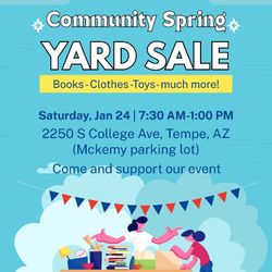 COMMUNITY YARD SALE!!!