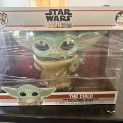 Funko Pop The Child (Grogu) #369 - Star Wars Mandalorian Jumbo Vinyl