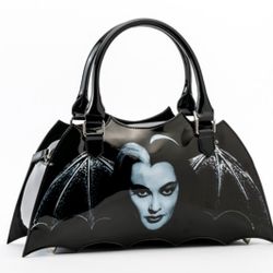 Lily Bat Shaped Handbag Purse by Rock Rebel