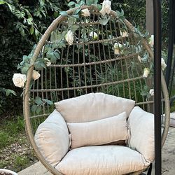 Hanging Egg Patio Swing 