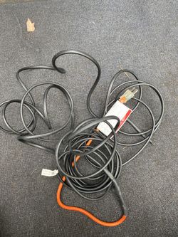 Heating for the garden hose