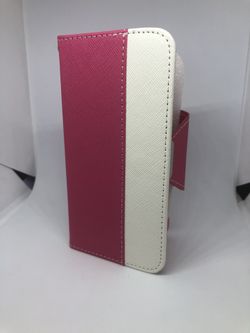 For iPhone 6 / 6s (4.7”) pink wallet case