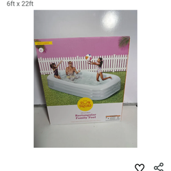 Sun squad  Rectangular family pool