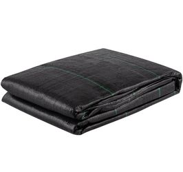 VEVOR Geotextile Fabric, 12.5 x 30 ft 3.5oz Woven PP Driveway Drain Cloth with 600lbs Tensile Strength