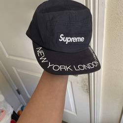Supreme Camp Hat Navy