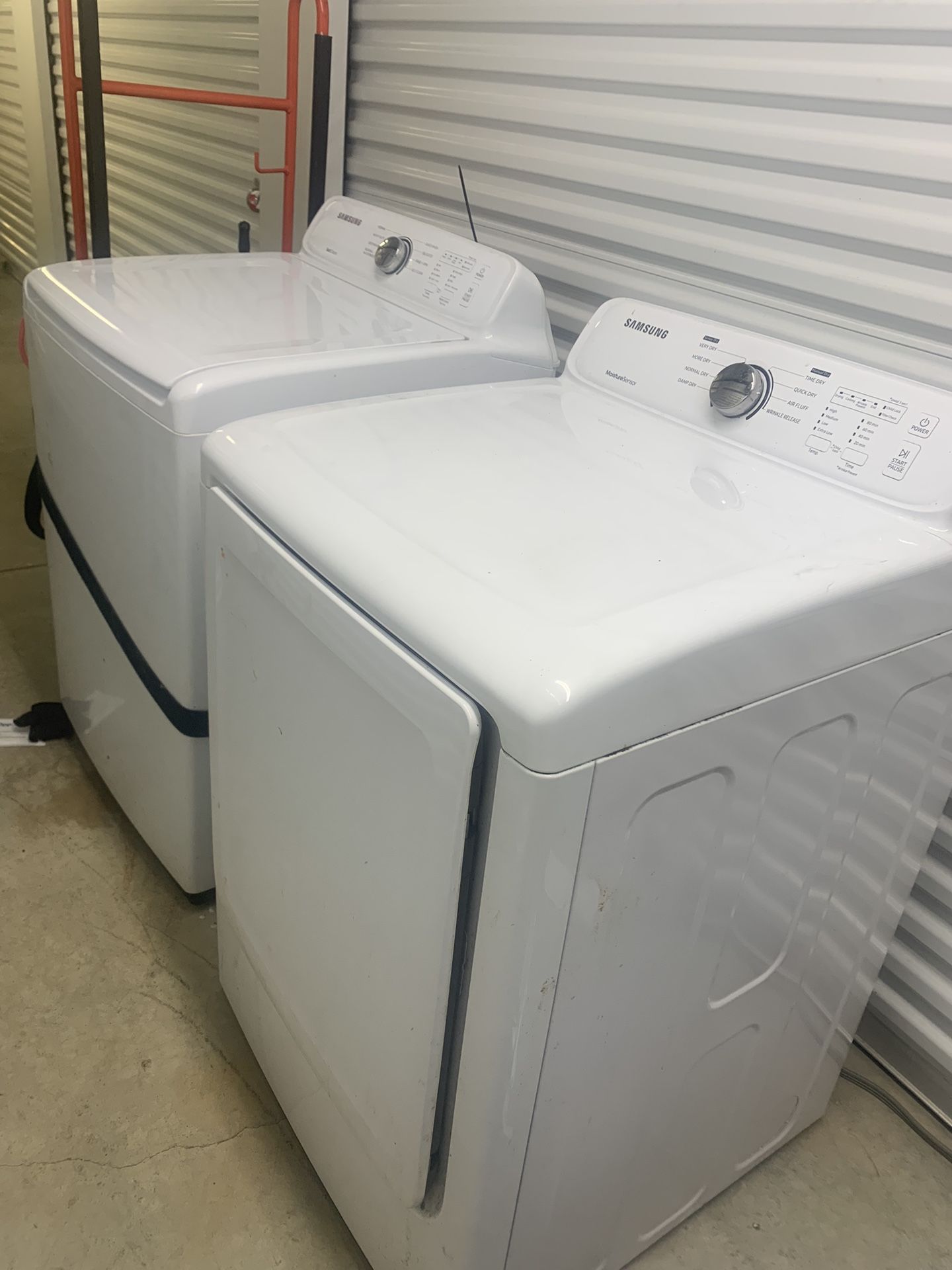 Samsung washer and dryer