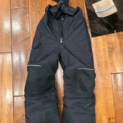 Columbia Kids Snow Pants Bibs Xs 6-7 Year