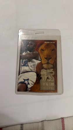 Shaquille O’Neal baseball card