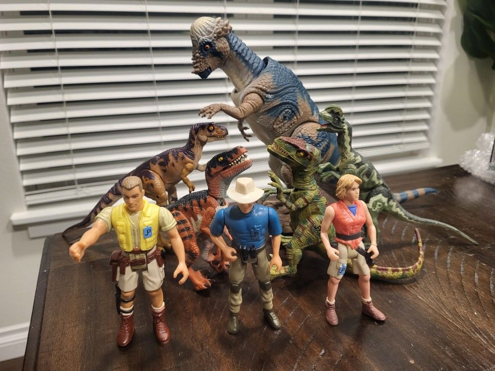 Vintage Jurassic Park Toys