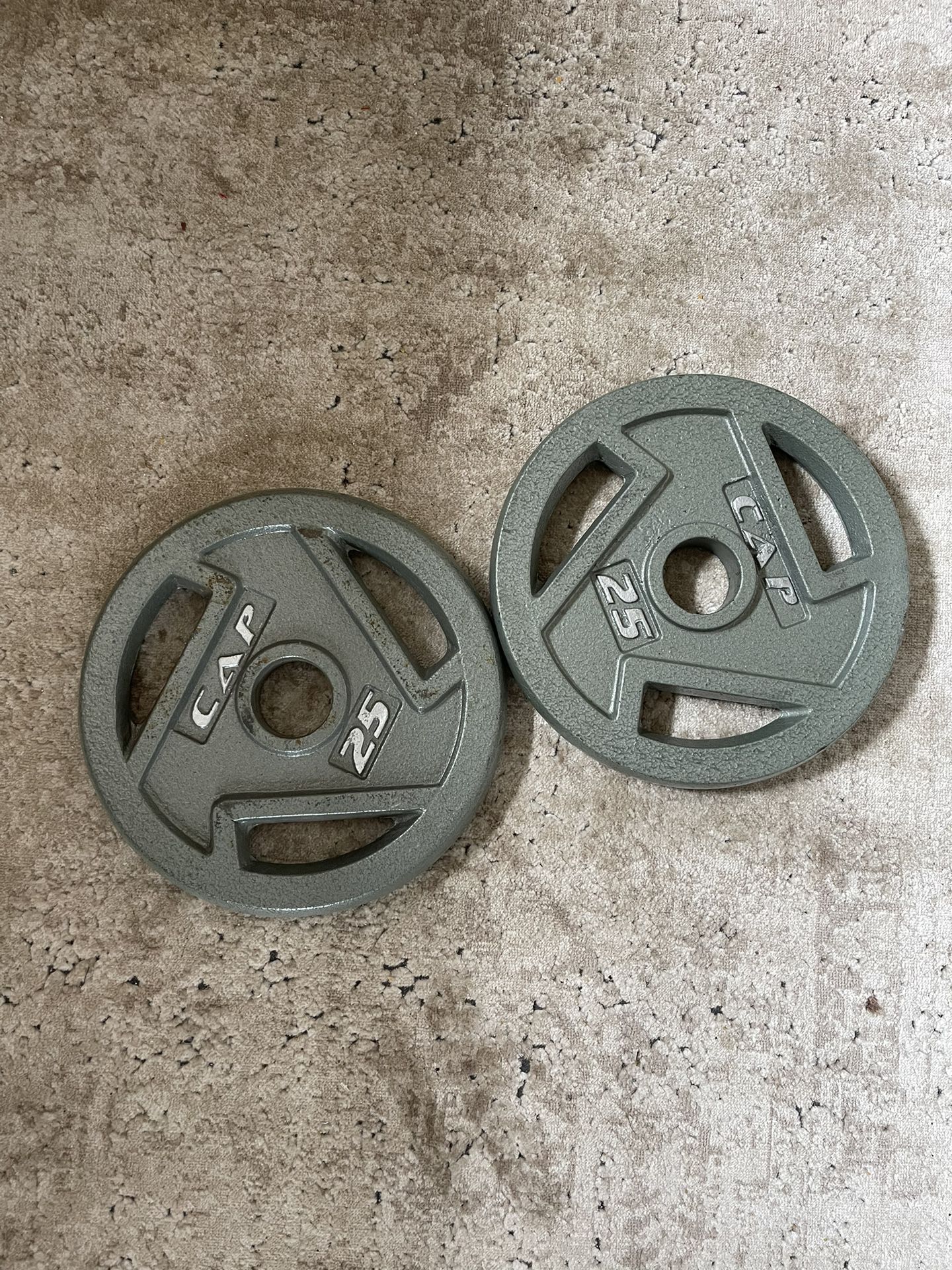 25 Pound/2-inch Barbell Weight Plates 