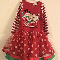 5T Girl Christmas Dress 