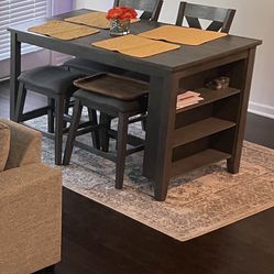 Gray Dining Table