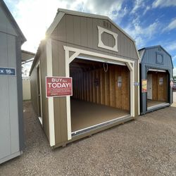 12x28 Lofted Garage & Workshop 