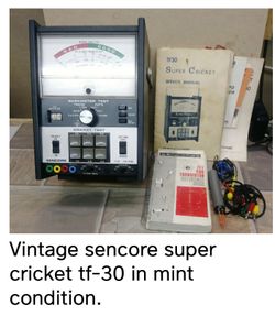 Sencore super cricket tf-30