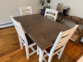 Cornwell Extension Dining Table with 6 Chairs