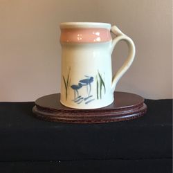 Sand Piper Pottery Cup