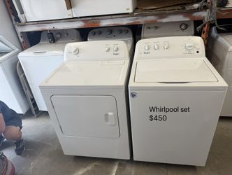 Whirlpool Washer Dryer