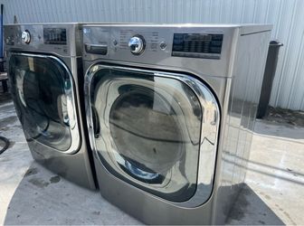 LG Front-Load Washer and Dryer Set