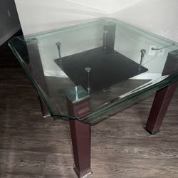 Modern Glass Dining Table for Sale