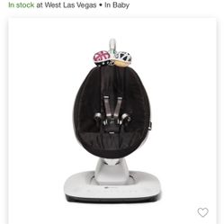 4moms Mamaroo Muti Motion Baby Swing Smart Connectivity 