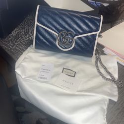 Blue Gucci Bag 