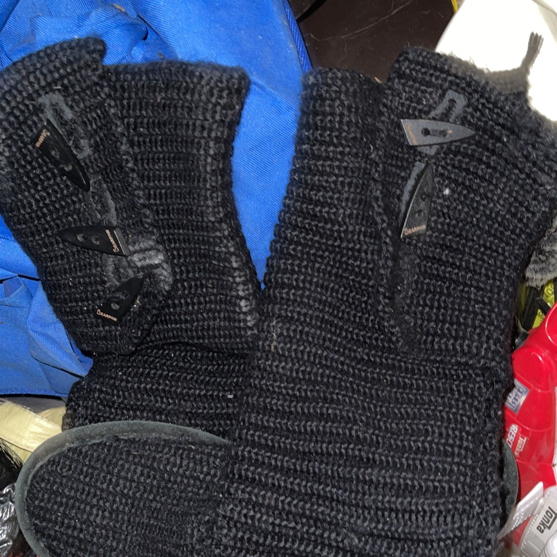 Bearpaw Knit 🧶 Boots Size 7 Women Very Warm