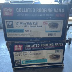 2 Box’s  Collated Roofing Nails