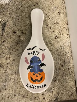 Ceramic lilo Stitch Ceramic Spoon 