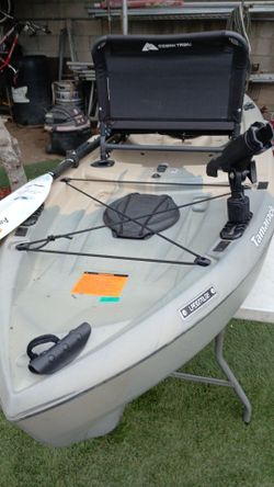 Lifetime Tamarack Fishing Kayak + NEW Garmin Striker Fish Finder - $650 OBO