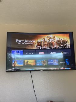 Samsung 64in 4K 7 series curved tv