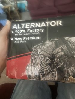 New Alternator for 2009-2013 Camry 2.4 L and Corolla 2.4 In Matrix