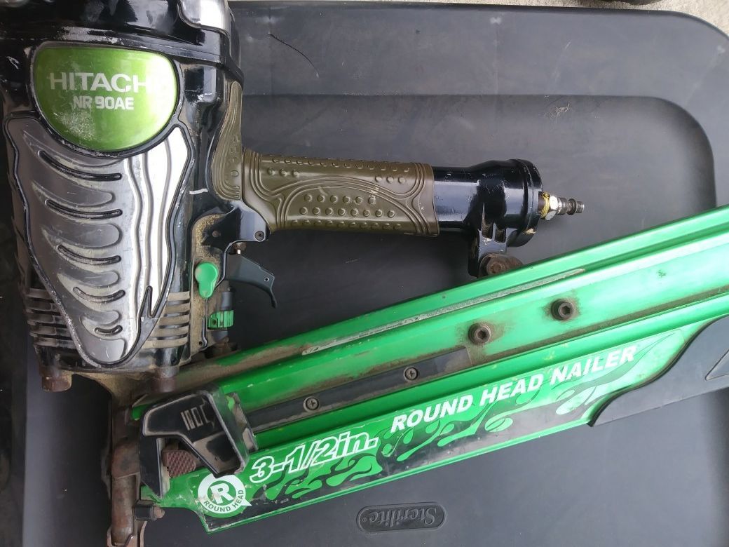 Hitachi NR90AE Framing Nail Gun for Sale in Lathrop, CA OfferUp