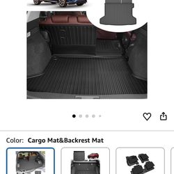 NEW / NUEVO! Honda HR-V HRV 2016-2022 AWD: Cargo Mat with Backrest only