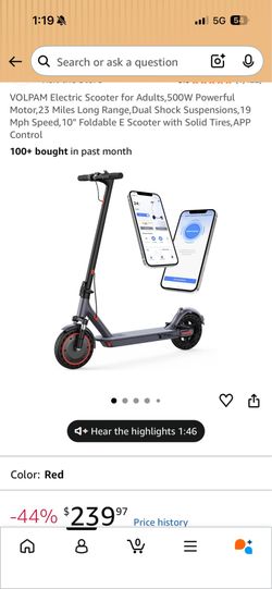 Electric scooter