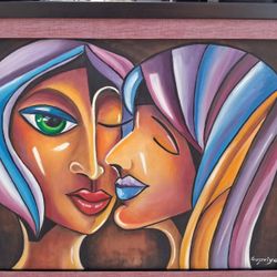 “Together” Original Canvas Painting