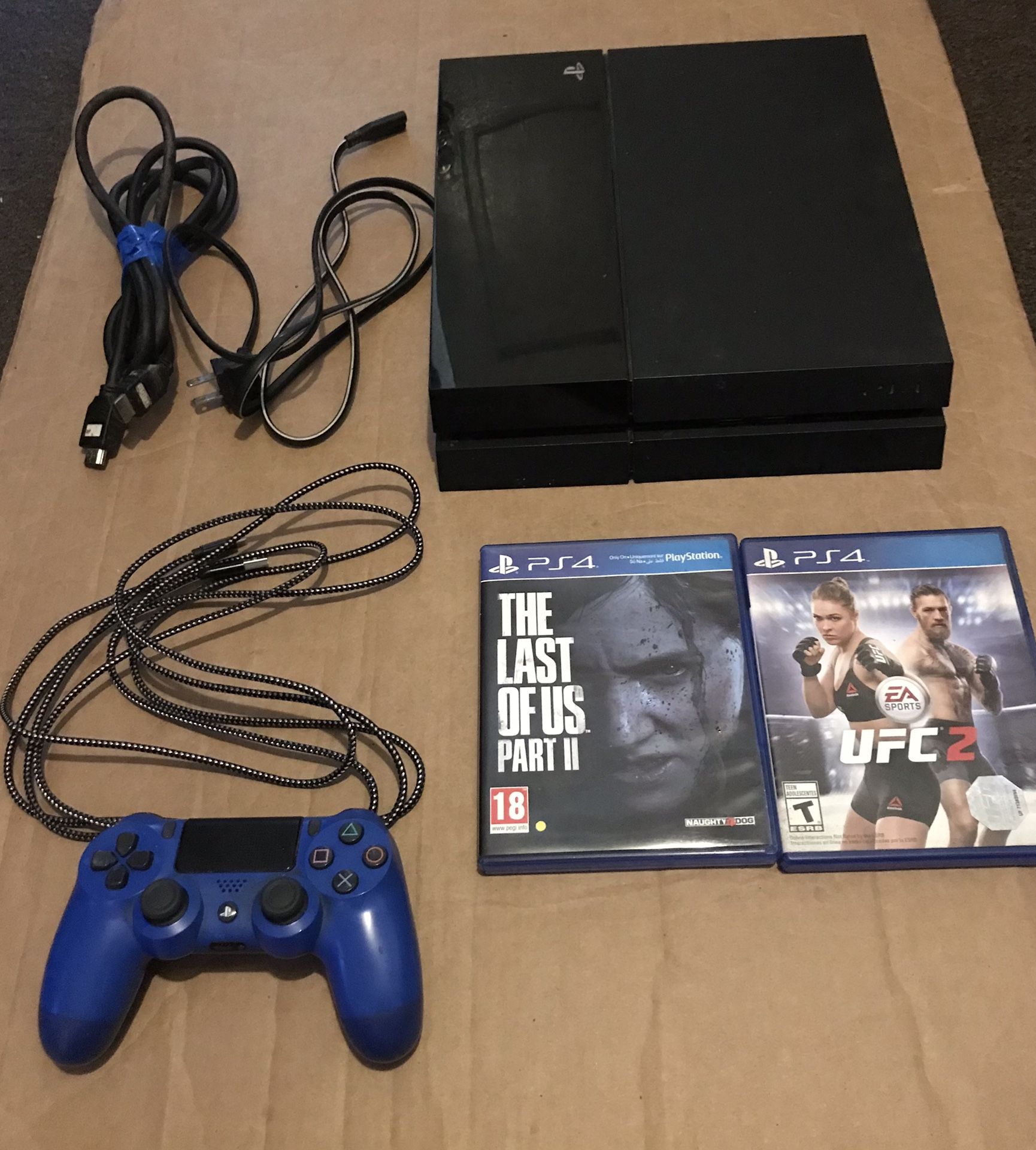 PS4 With 2 Games