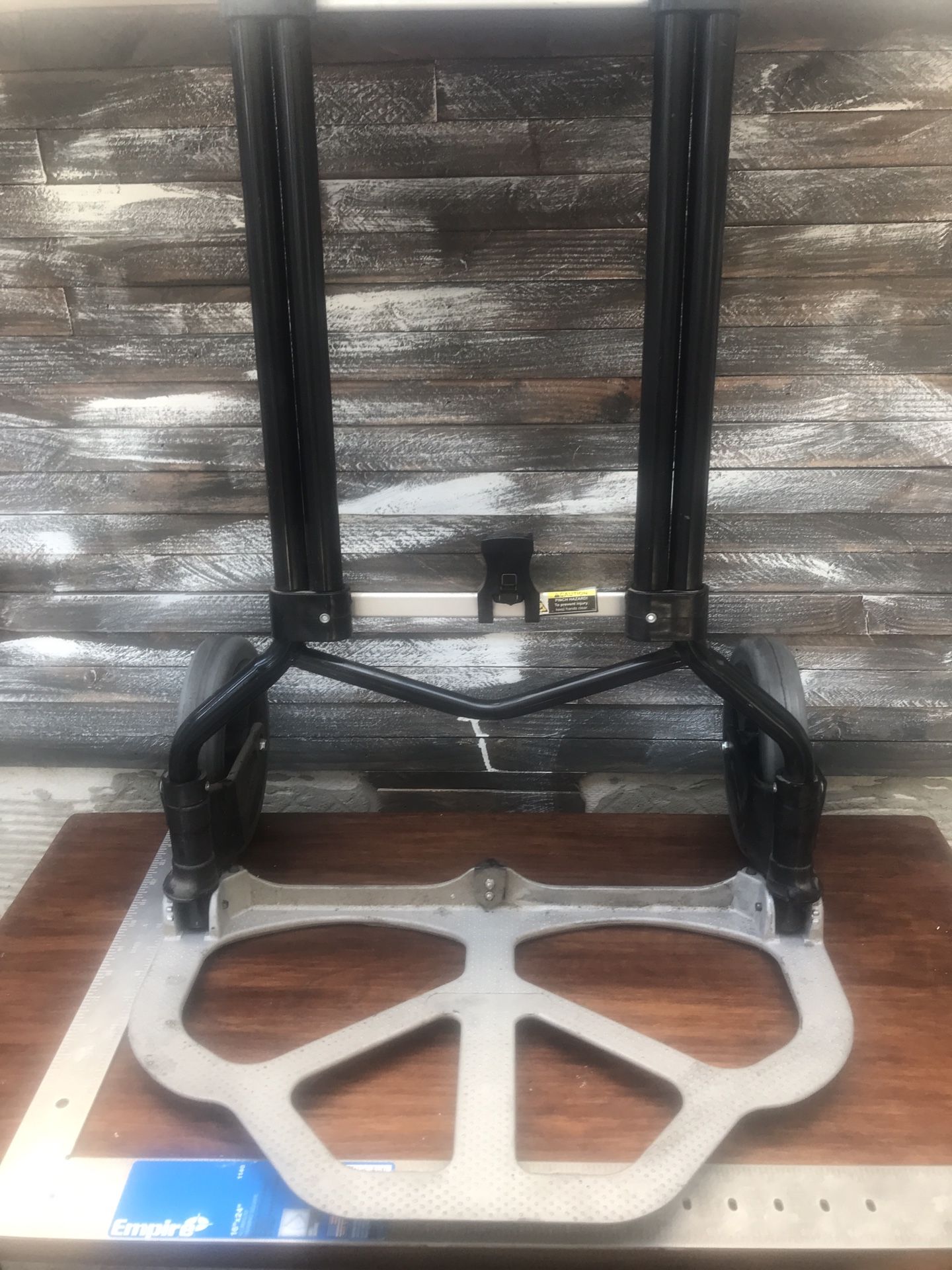 Bundle: Milwaukee Dolly, Rustic Lights, Strong Steel Containers, Wood Post Holder, Garden Cultivator