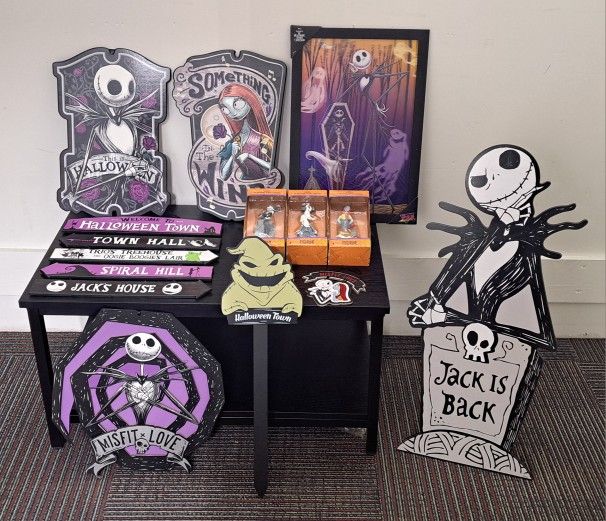 Halloween NBC Nightmare Before Christmas Decorations NEW