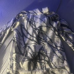 White And Black Hoodie 