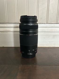 Canon EF 75-300mm zoom lens