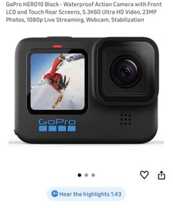Go Pro Hero 10 Black 