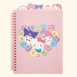 Super Cute! Sweethearts®️💕📒💜HELLO KITTY & FRIENDS💜📒💕Journal