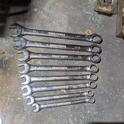 Blue Power By Cornwell Combination Wrench Set