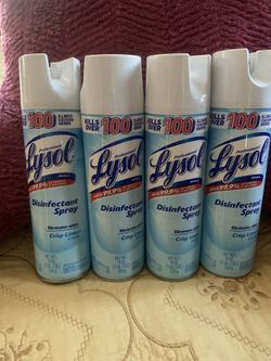 Lysol 19 oz $20 each one yuo buy 4 or more $18 each