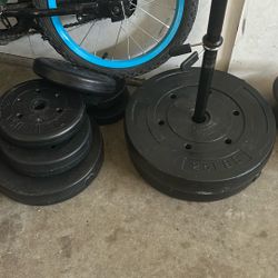 Weights Bar And Weights 