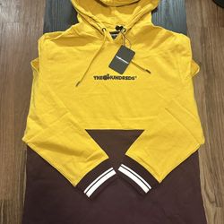 The Hundreds Yellow Hoodie Size M