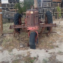Its Just Been Sitting there for a while Its a Farmall 300 