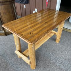 Wood table